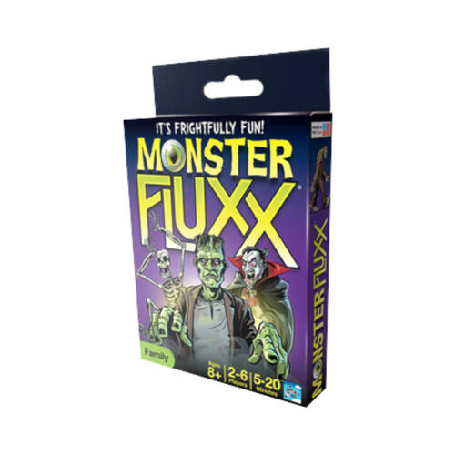 Looney Labs Fluxx Monster Fluxx Kids Card Game 8y+