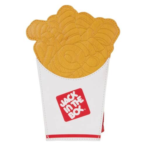 Jack In The Box Curly Fries Card Holder Zipped Organiser