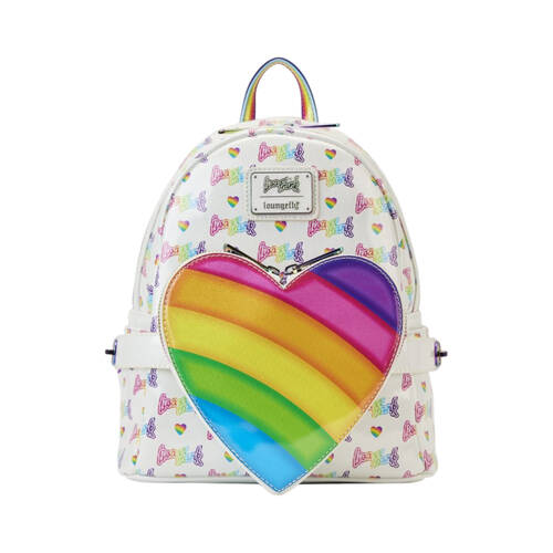 Lisa Frank Logo Heart Rainbow Mini Backpack 23x27cm 8y+