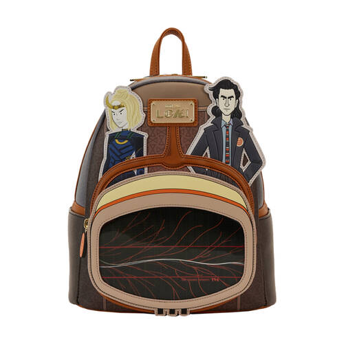 Loki TV TVA Lenticular Multiverse Mini Backpack Bag