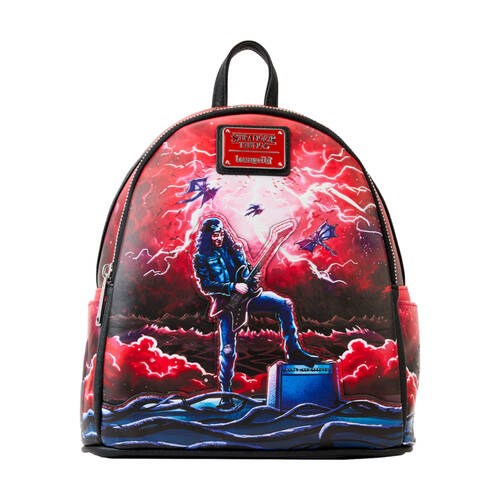 Stranger Things Eddie Munson Glow Tribute Mini Backpack Bag