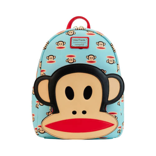 Loungefly Paul Frank Julius Pocket Womens Mini Backpack 9x10.5in