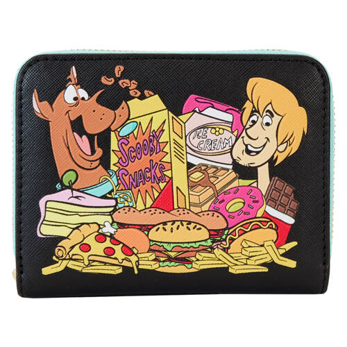 Scooby Doo Munchies Zip Around Wallet Coin Purse 5x4in