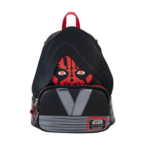 Loungefly Star Wars Darth Maul w/ Hood Leather Mini Backpack 23x27cm