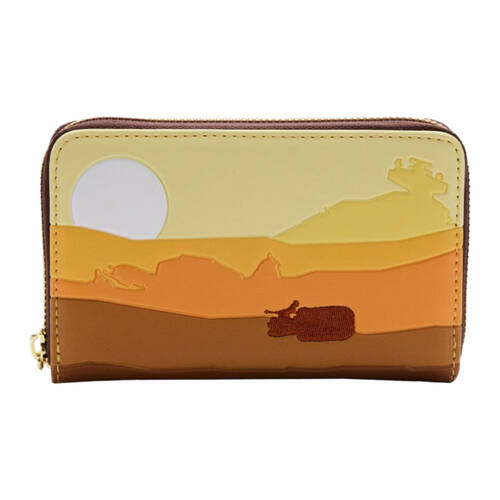 Star Wars Jakku Zip Around Purse Coin Wallet 6x4in