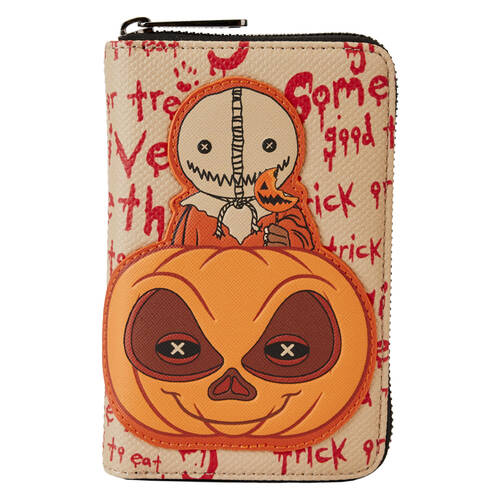 Trick 'r Treat Sam Zip Around Wallet Coin/Cash Purse