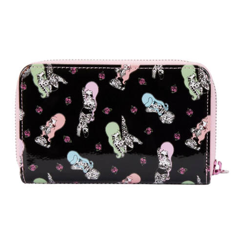 Valfre Faux Leather Lucy Tattoo Zipped Around Closure Wallet 4in