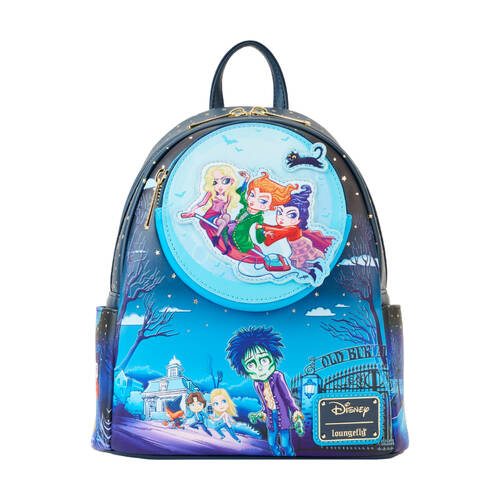 Hocus Pocus Poster Glow Mini Backpack Unisex Carry Bag