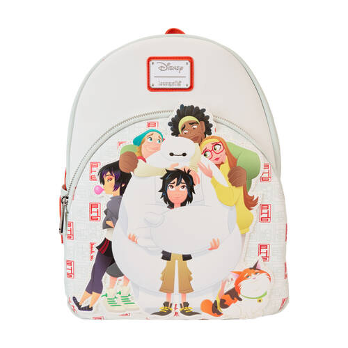 Big Hero 6 Baymax Gang Mini Backpack Unisex Bag 27x31cm 10y+