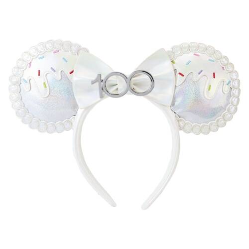 Disney 100th Celebrate Cake Minnie Ears Headband Head Accessory