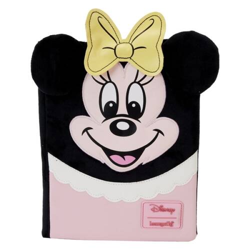 Disney D100 Minnie Classic Cosplay Plush Stationary Journal