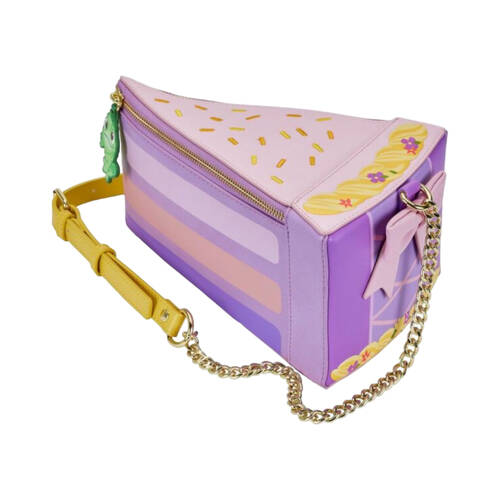 Tangled Cake Womens Crossbody/Sling Bag Purple 9.5x6in