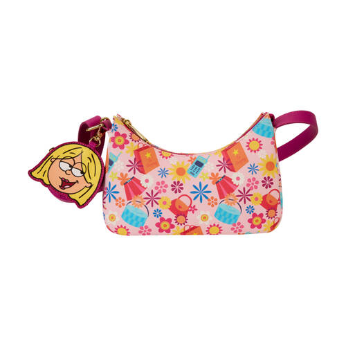 Lizzie Mcguire Animated Lizzie Womens Crossbody Bag 9.75x6.5in