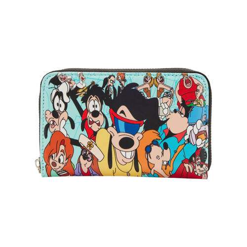 A Goofy Movie Collage Zip Purse Wallet Money Organiser 6x4in