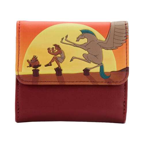 Hercules 1997 Sunset 25th Anniversary Flap Purse Wallet 12.7cm