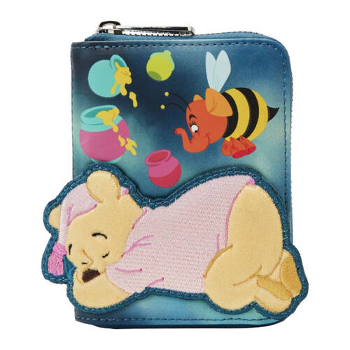 Winnie The Pooh Faux Leather Heffadreams Zip Purse Mini Wallet 6x4in