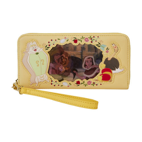Beauty & The Beast 1991 Belle Lenticular Wristlet Wallet 8x4in