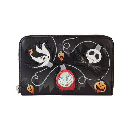 Loungefly The Nightmare Before Christmas Tree String Lights Glow Wallet
