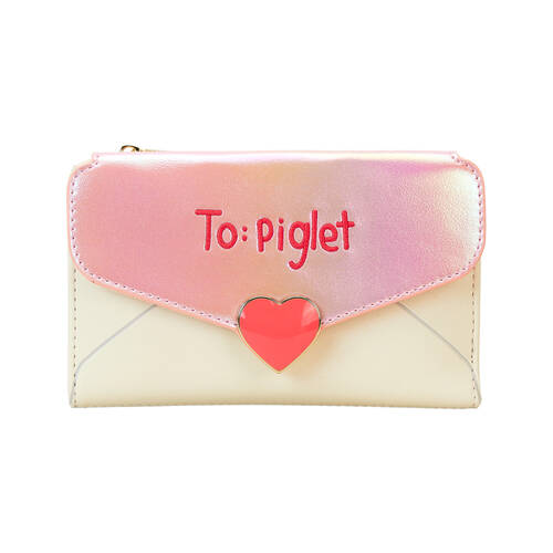 Loungefly Winnie The Pooh Love Letter Flap Monet/Bill Wallet