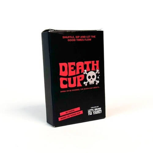 52pc Let's Replay Death Cup Drinking Card Party Game 18y+
