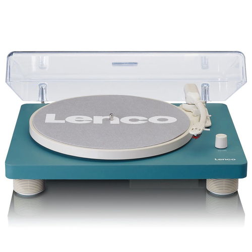 Lenco LS-50 Turntable/Record Player With Built-In 4W Speakers - Turquoise