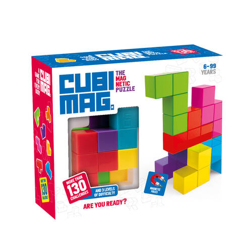 Blue Rocket CubiMag The Magnetic Puzzle Logical Game Kids/Children 6y+