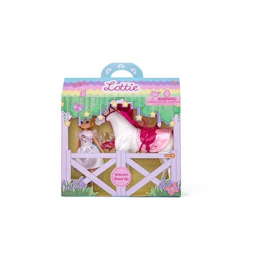 LOTTIE Unicorn Dress Up Doll Kids Imaginative Toy 3y+
