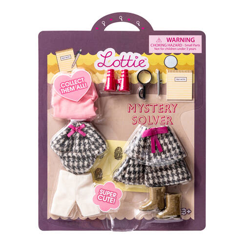 Lottie Mystery Solver Outfit Set For Girl Dolls Kids Toy 3y+