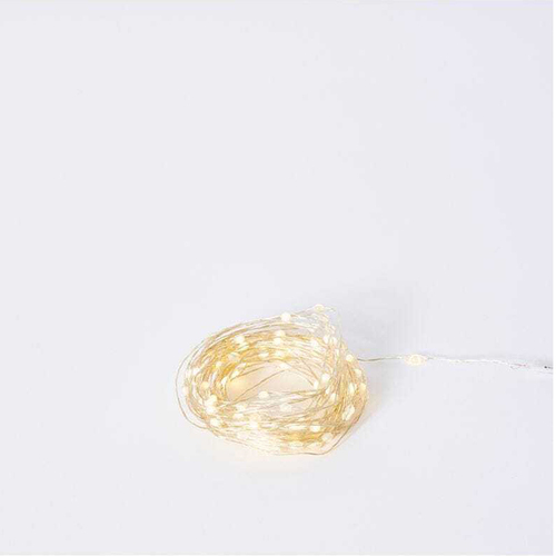 E Style Luminous Bright 10m String Light - Gold