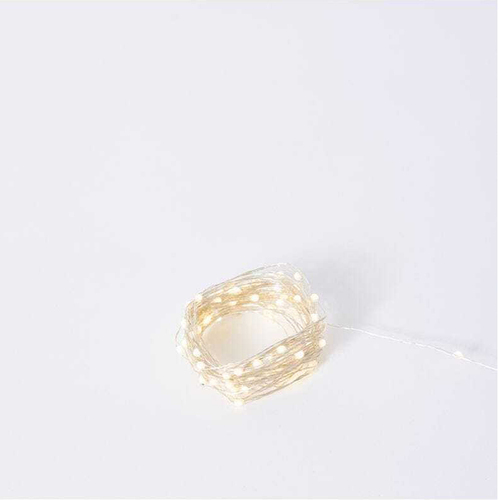 E Style Luminous Bright 10m String Light - Silver