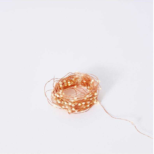 E Style Luminous Bright 20m String Light - Copper