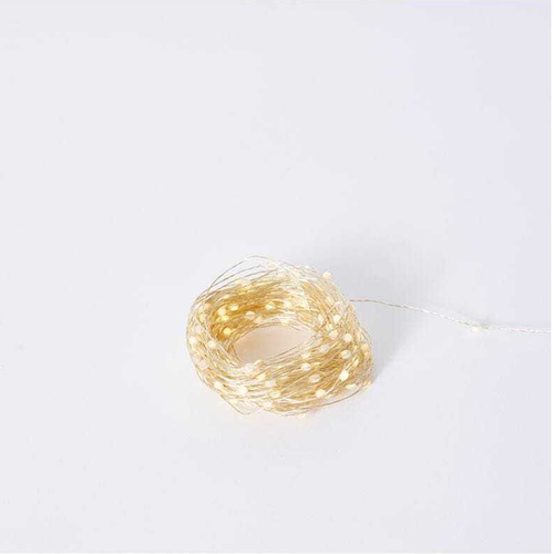 E Style Luminous Bright 20m String Light - Gold