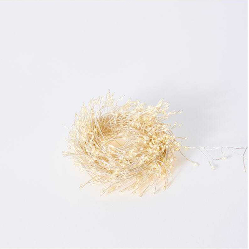 E Style Luminous Firecracker 10m String Light - Silver
