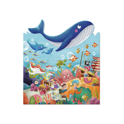 Tookyland Marine Life Jigsaw Floor Puzzle 30Pcs