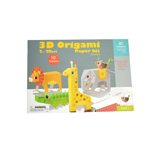 Tookyland 3D Paper Model Animals Craft Kit