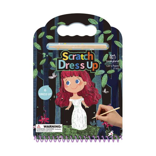 Tookyland Scratch Art-Dress Up