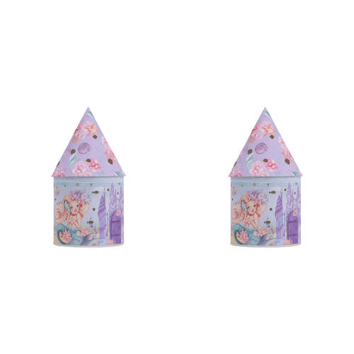 2PK Splosh Mermaid Plastic/Paper Light Up House 10.5x22cm