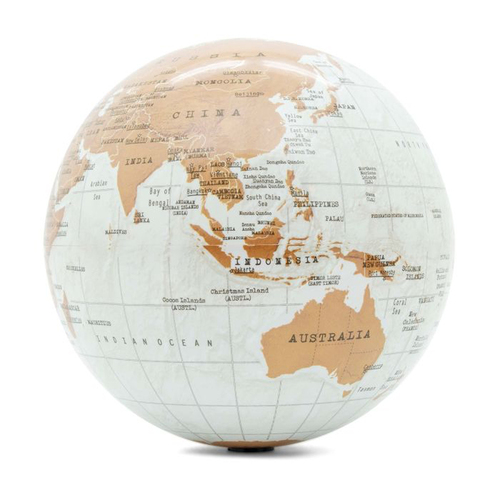 Luckies Revolving Globe 3D Spinning Desktop Earth/World Model 14.2cm