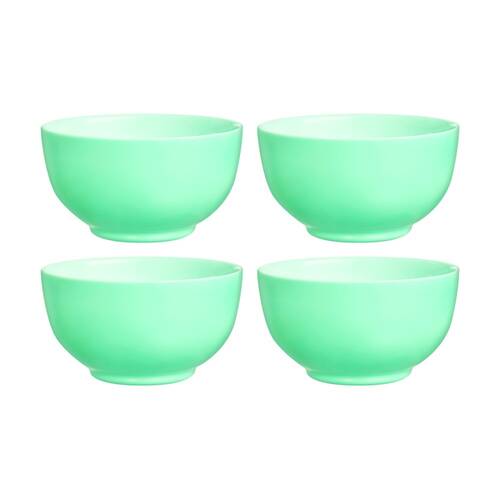 4pc Luminarc Diwali Cereal Bowl 15x8cm Serveware Opal Glass Turquoise