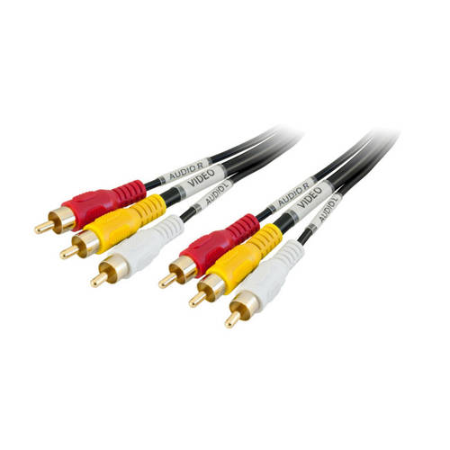 Pro2 5M Rca Composite Video Audio Av Lead/Cable