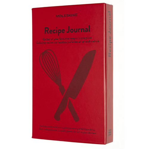 Moleskine 400 Pages Passion Recipe Journal - Black
