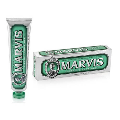 Marvis Classic Strong Mint Toothpaste Tube Dental Oral Teeth Clean Care 85ml