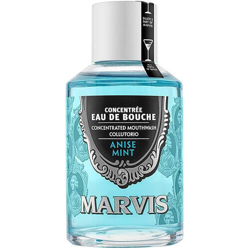 Marvis Anise Mint Mouth Wash 120ml Odour Eliminator Breath Freshener Oral Rinse