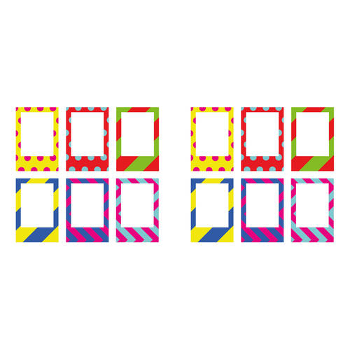 2PK Mustard Party Pack Magnetic Photo Frames Fridge Magnet 6x9cm