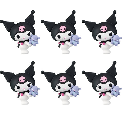 6PK Twinchees Sanrio Kuromi Figures Blind Bag Collectable Figure 13y+ Assorted
