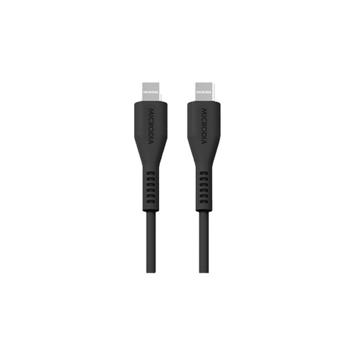 Microdia Fruitywire Liquid Silicon PD100W USB-C 1.3m Charcoal
