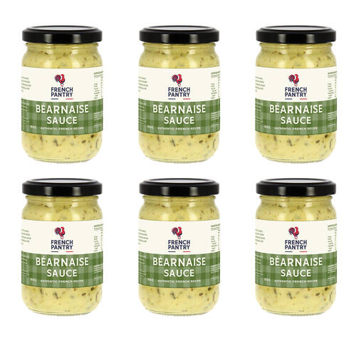 6PK French Pantry Bearnaise Sauce for Meat/Fish/Poultry 180g