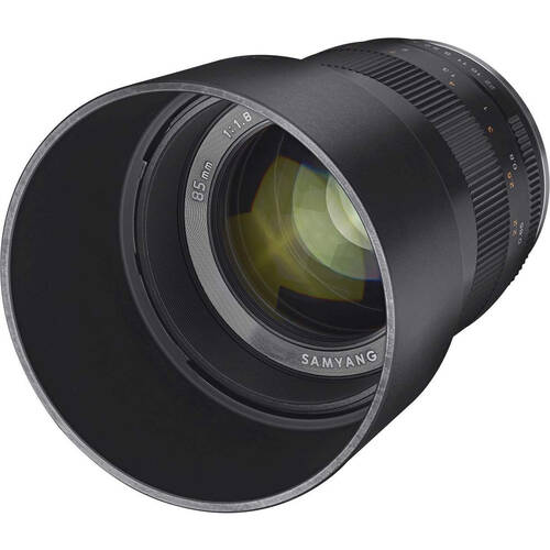 Samyang 85mm F1.8 UMC II MFT Camera Lens APS-C - Black
