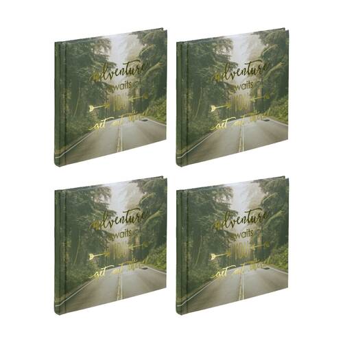 4PK Hama Highway Bookbound Album w/ 30 Pages Holds 15x15cm Photos 18x18cm