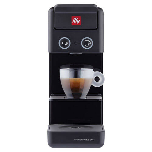 illy Y3.3 Iperespresso Pod/Capsule Espresso Coffee Machine/Maker Nera/Black